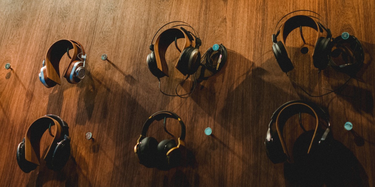 display of spiritland headphones