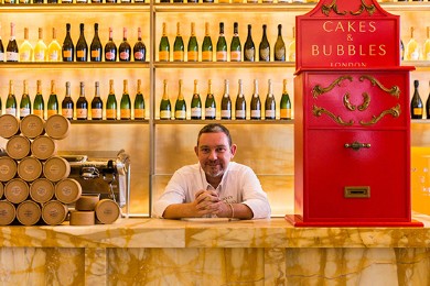 Cakes and Bubbles Hotel Cafe Royal Regent Street