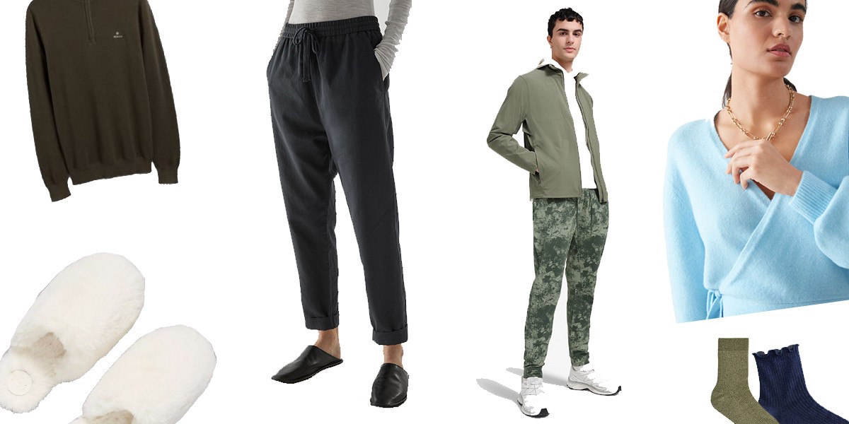 Various products in collage